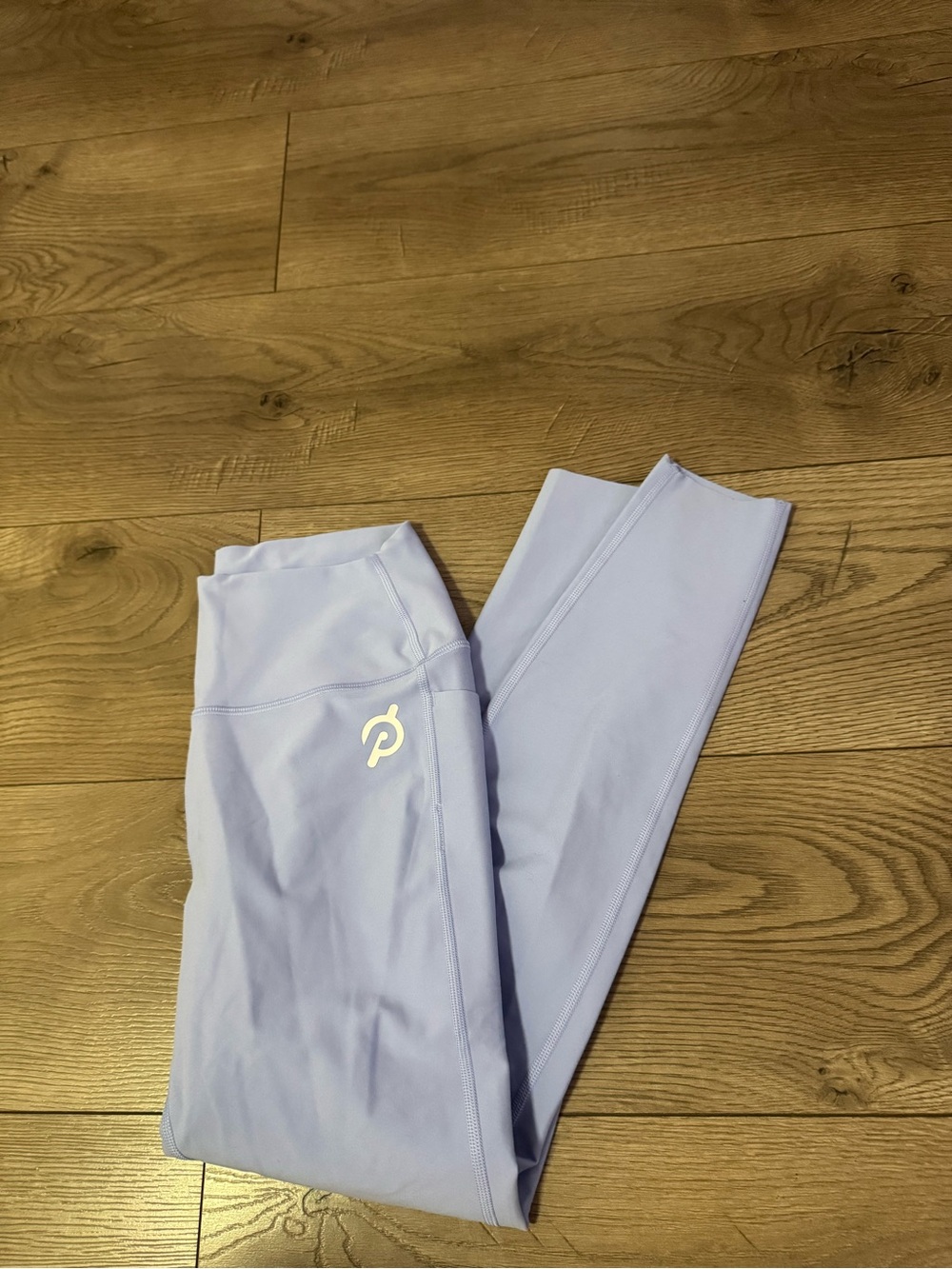Peloton Womens Periwinkle Lavender Performance Legging Size Small 25” Inseam EUC